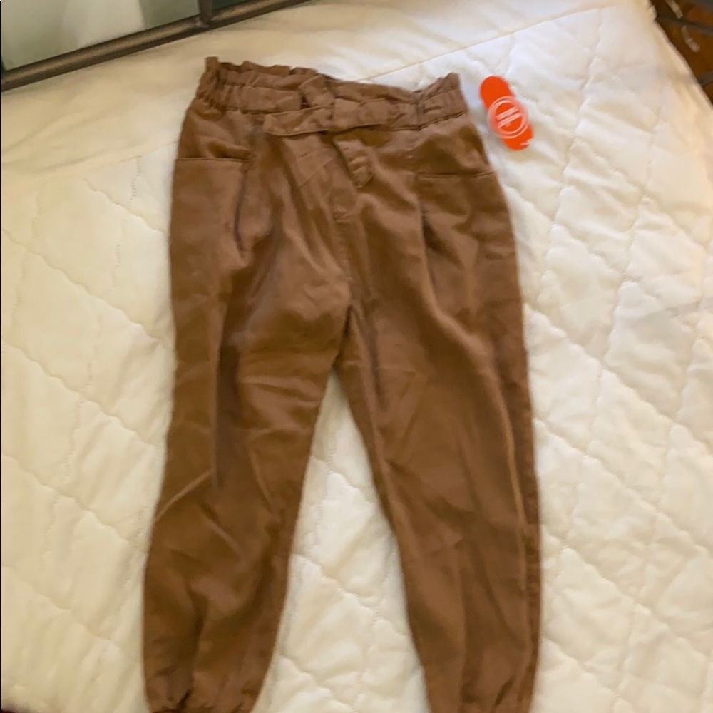 Wonder Nation Girls cinch wait pants